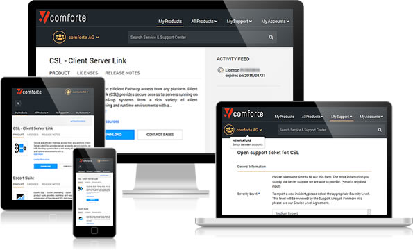 comforte AG - Erfahren Sie mehr über das Projekt
